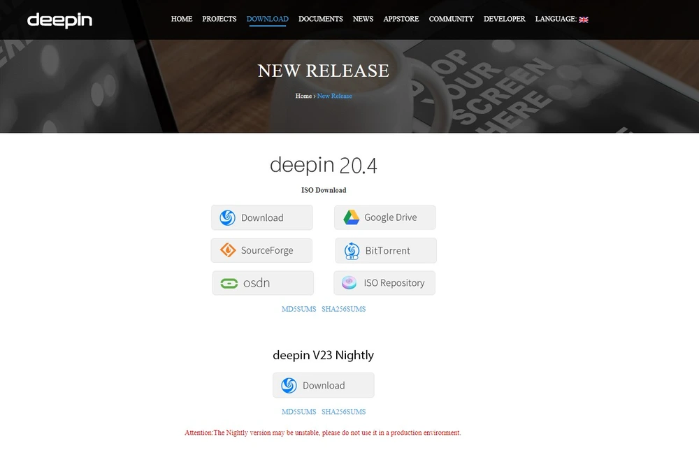 Deepin