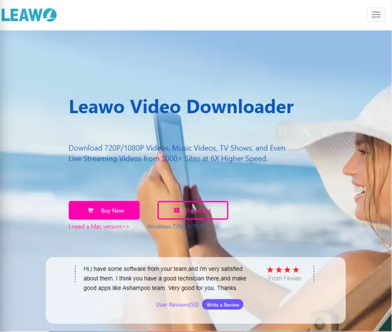 Leawo Video Downloader YouTube to WAV