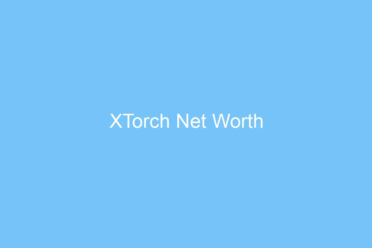 xtorch net worth 4611