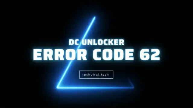 Error Code 62