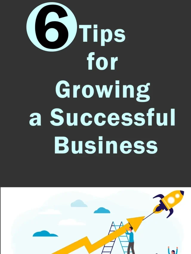 6 Tips for Growing a Successful Business