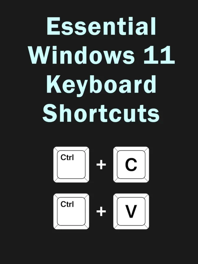 12 Essential Windows Keyboard Shortcuts