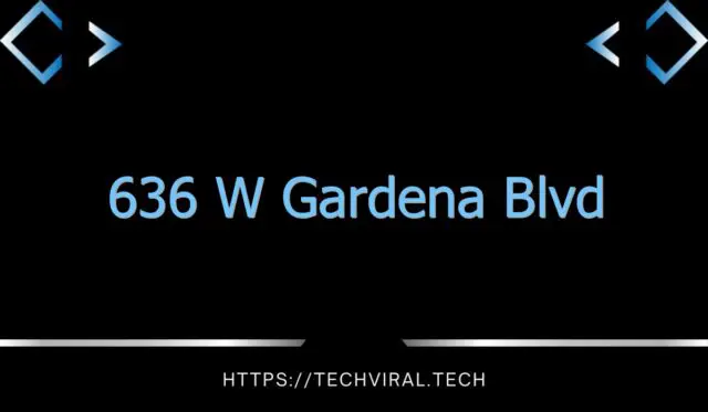 636 w gardena blvd 7321