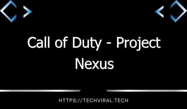call of duty project nexus 7721