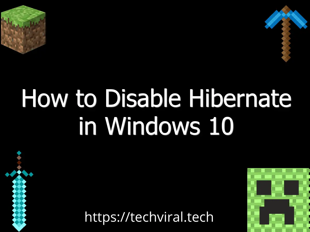 how to disable hibernate in windows 10 6775