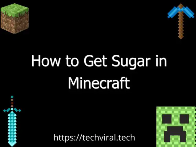 how to get sugar in minecraft 6753