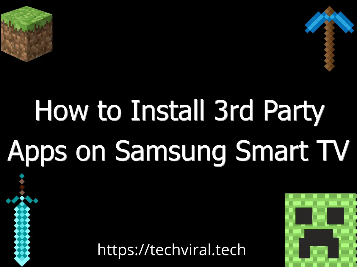 how to install 3rd party apps on samsung smart tv 6761