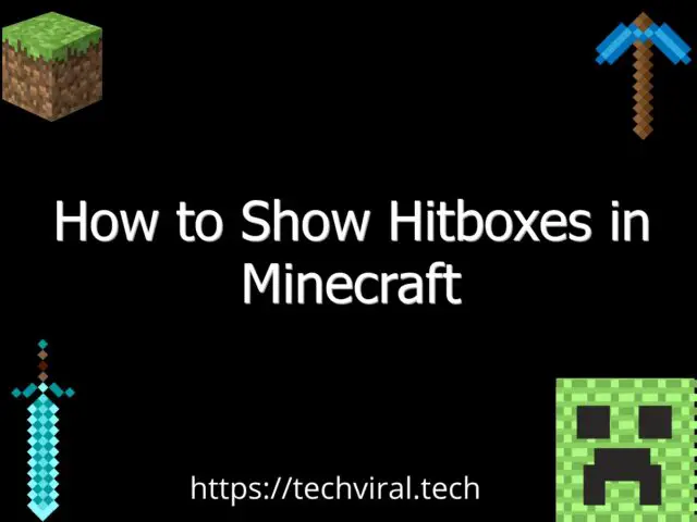 how to show hitboxes in minecraft 6524