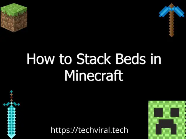 how to stack beds in minecraft 6528