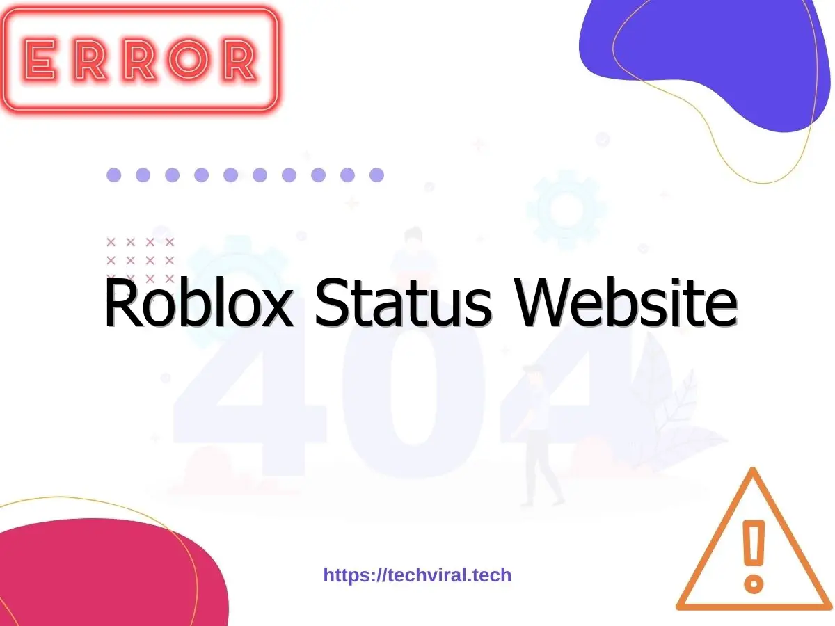 roblox status website 7220