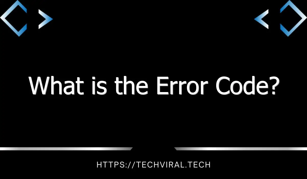 what is the error code 8061