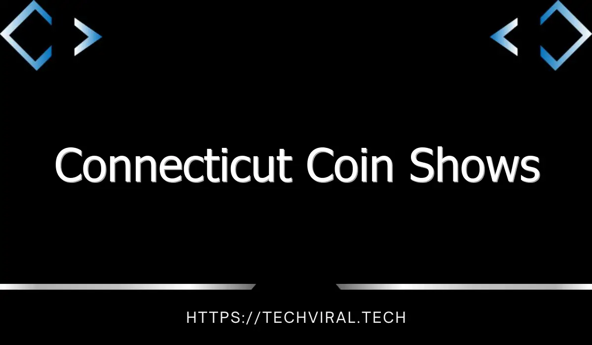 connecticut coin shows 10518