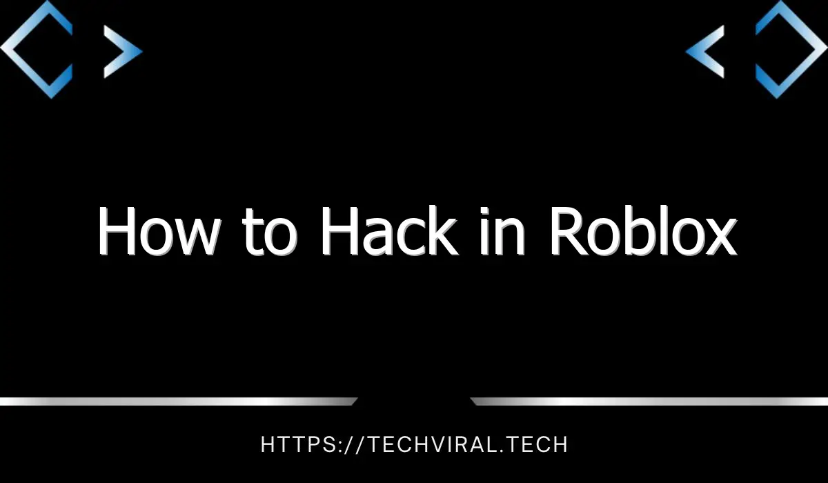 how to hack in roblox 8723