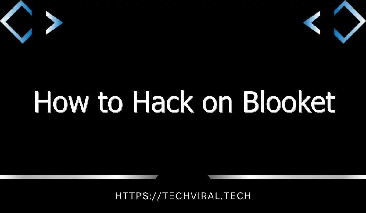 how to hack on blooket 9234