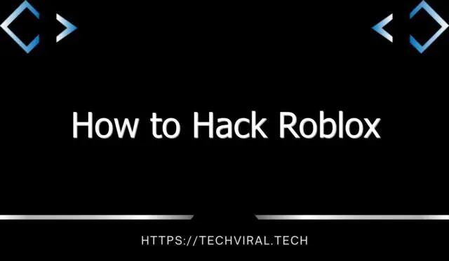 how to hack roblox 8731