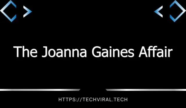 the joanna gaines affair 2 9686