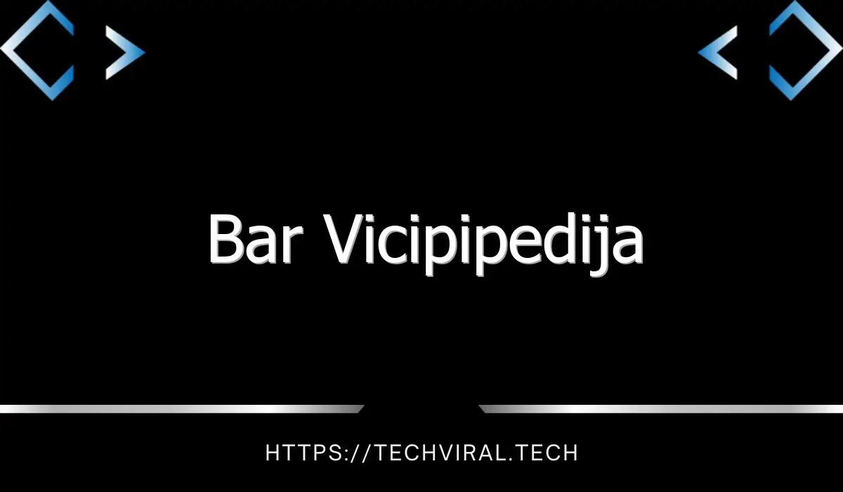 bar vicipipedija 11923