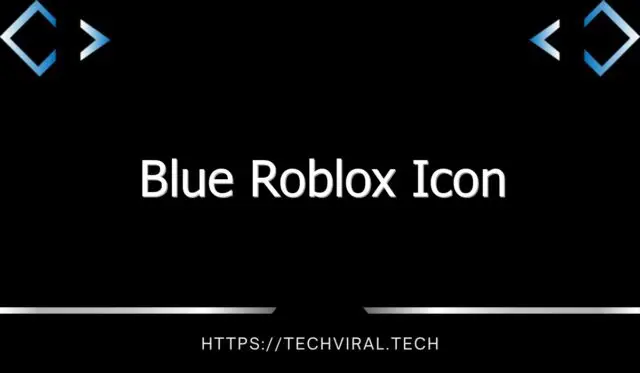 blue roblox icon 12075
