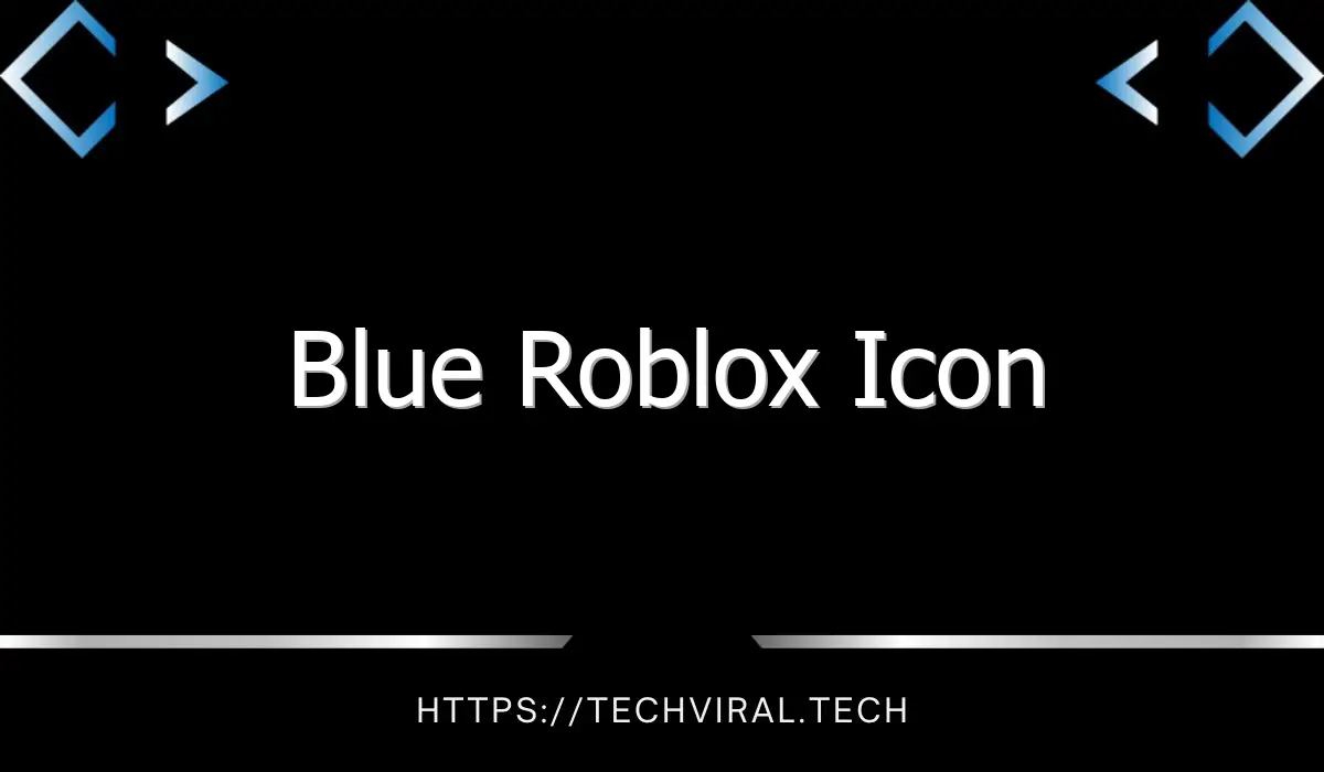 blue roblox icon 12075