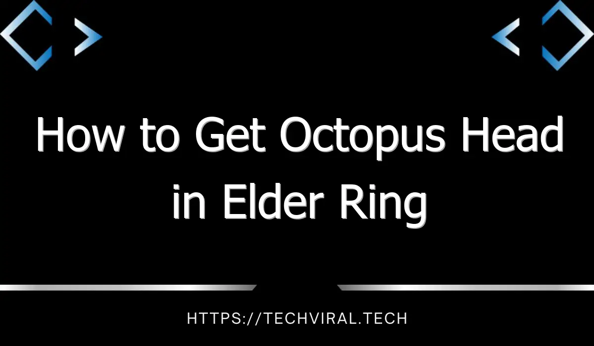 how to get octopus head in elder ring 13022