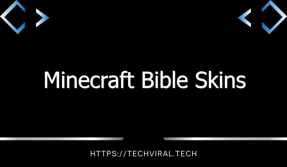 minecraft bible skins 11965