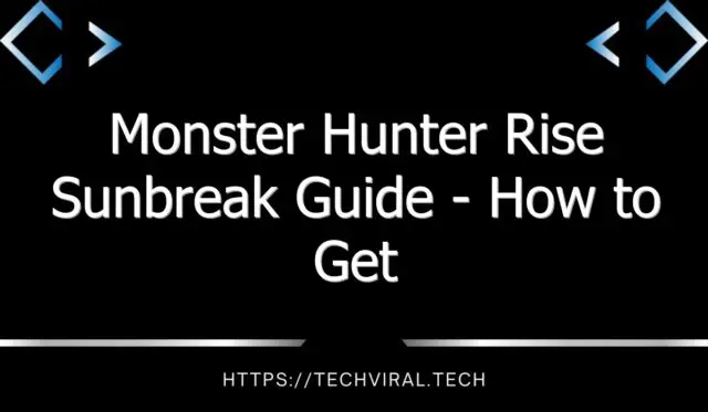 monster hunter rise sunbreak guide how to get heavy g jaggi scrap 13515