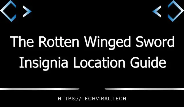 the rotten winged sword insignia location guide for world of warcraft 13092