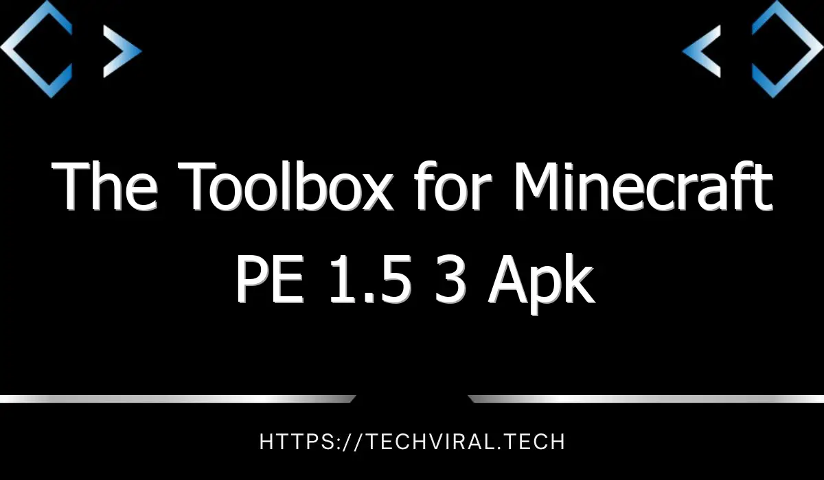 the toolbox for minecraft pe 1 5 3 apk 11951