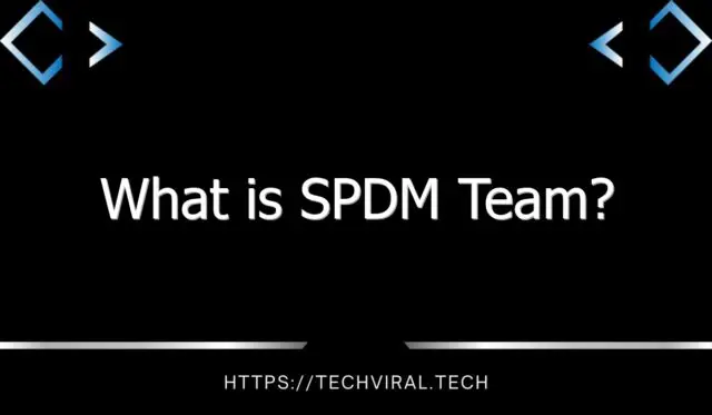 what is spdm team 12185