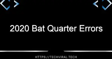 2020 bat quarter errors 14688