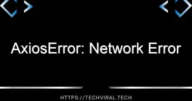 axioserror network error 14616