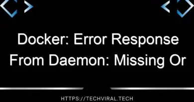 docker error response from daemon missing or empty contents length header 14640