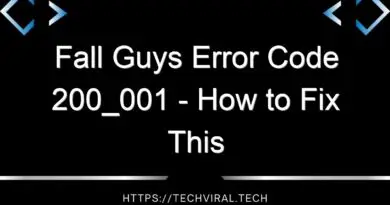 fall guys error code 200 001 how to fix this error in fall guys 14658
